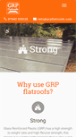 Mobile Screenshot of grpflatroofs.com